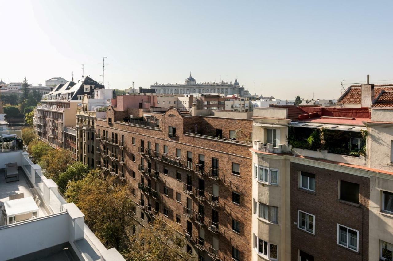 Plaza De Espana Skyline Madrid Eksteriør billede